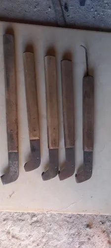 Facas de seringueira