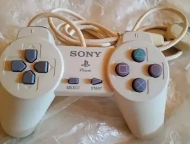 Controle Joystick PlayStation Baby One Ps One Novo original Sem uso Raridade
