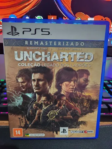 Uncharted o legado dos ladrões seminovo ps5