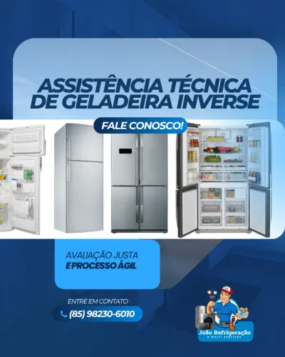 Assistência Técnica de Geladeira Inverse
