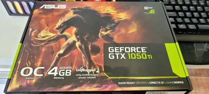 Placa de video gtx 1050Ti praticamente sem uso!