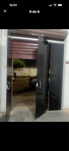 Porta Blindex fume