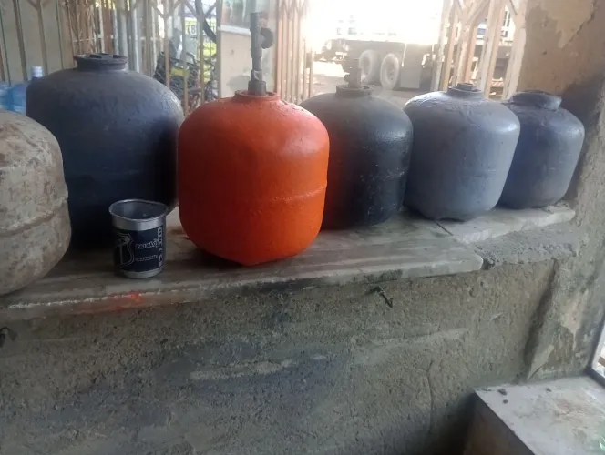 Vasilhas de gás P2 e p3