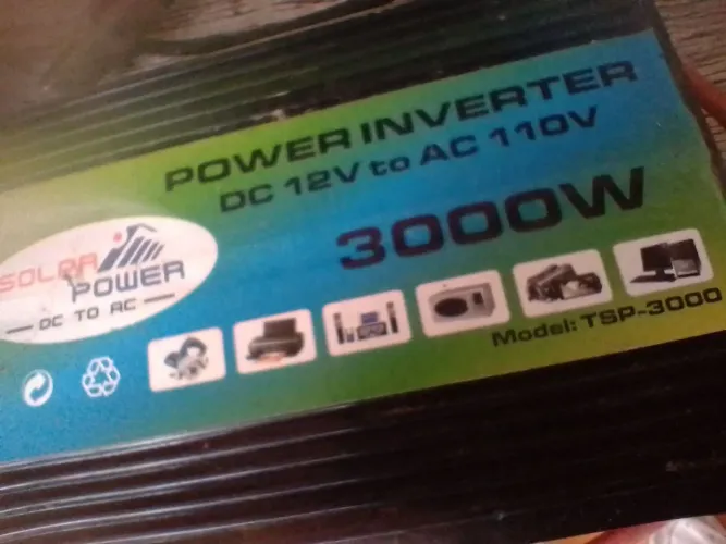 Inversor 12v para 127v 3000w