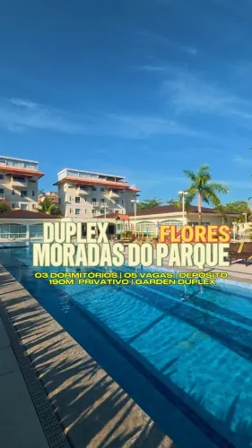 Apartamento Duplex com Garden no Moradas do Parque - Manaus