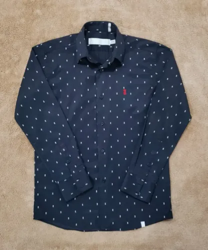Camisa Sergio K. Texturizada Linda Original Estado de Nova Promocao Oportunidade