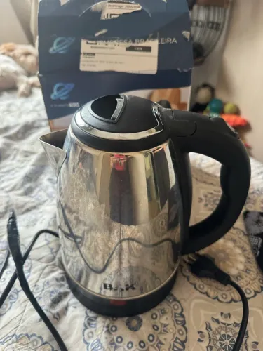 Chaleira Elétrica em Aço Inox BAK - 1,8 Litros