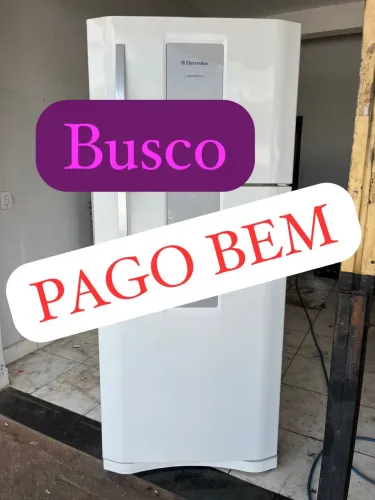 Compre geladeira com defeito