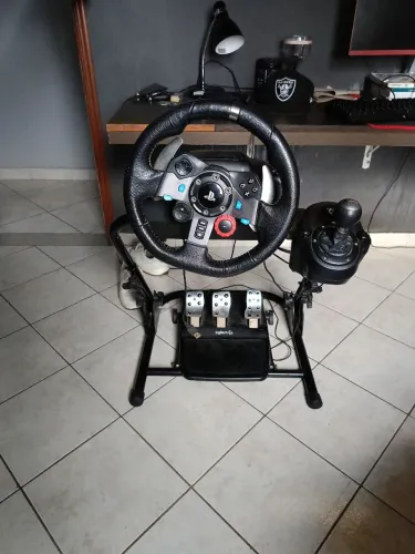 Volante Logitech g29 com manopla e suporte 