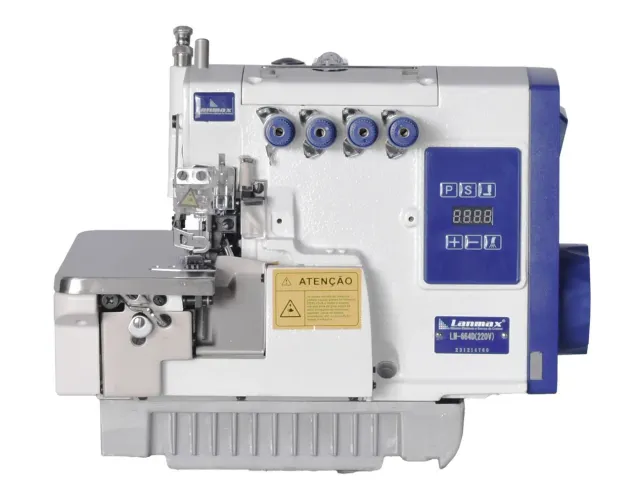 MÁQUINA DE COSTURA OVERLOCK PONTO CADEIA