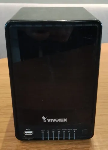 NVR VIVOTEK ND8321 - Gravador de Vídeo IP para até 8 Câmeras | Excelente Estado