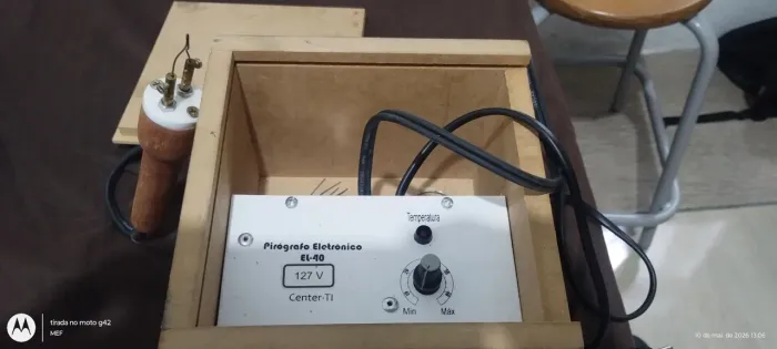 Pirografo Eletrônico escrever em madeira, trabalhos artesanais. 