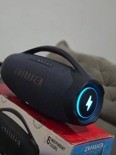 Boombox aiwa NOVA GARANTIA 12 MESES
