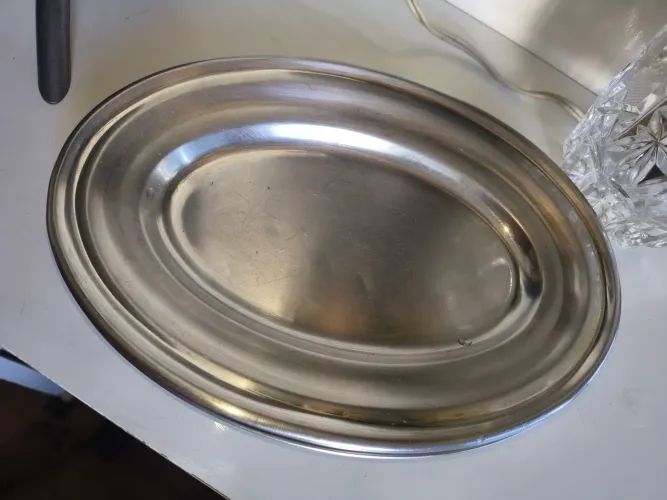 Travessa de aluminio (três)