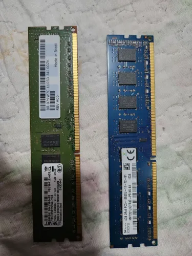 Memoria ram ddr3 4gb dois pente por R$120