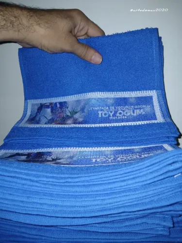 Toalhinhas Personalizadas (pedido mínimo de 15 unidades)