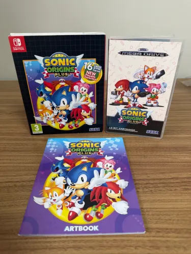 Box Sonic origins Plus Nintendo Switch