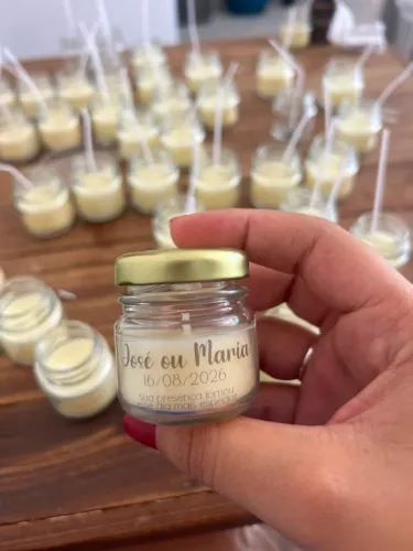 Velas artesanais para seu chá revelação, seu noivado qlq ocasião