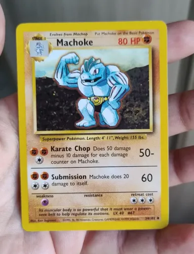 Carta Machoke - Pokémon tcg