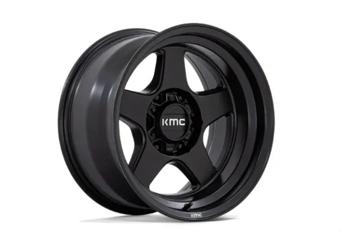 Jogo De Rodas KMC 728 Preto Semi-Brilho 6x139 - 17x8,5 Offset -10 (Nv)
