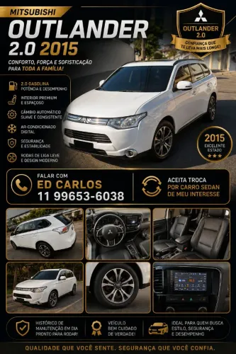 Mitsubishi Outlander 2.0 16V 160cv Aut. 2015
