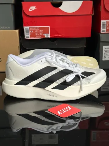 adidas adizero evo sl white black - tamanho 37, original #925