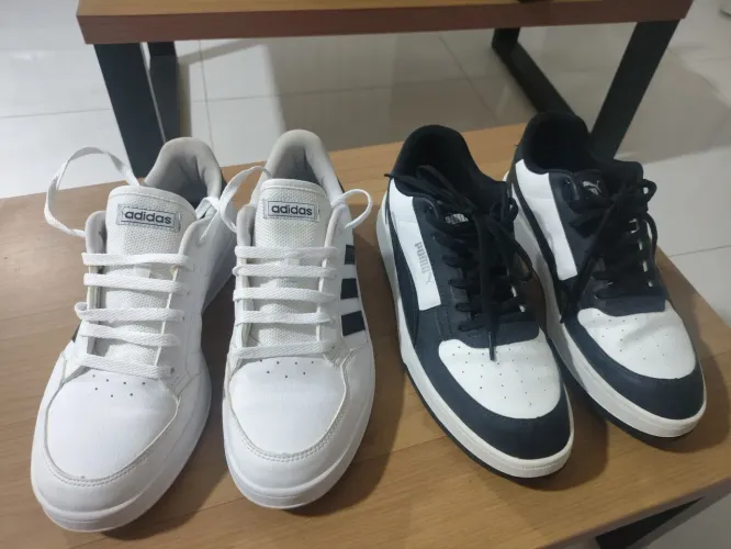 Adidas Breaknet 42 e Puma Caven 2.0 BDP 42