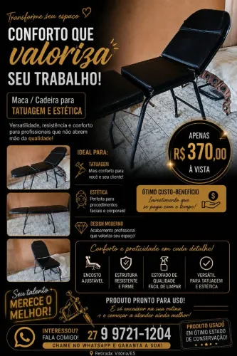 Maca para Tatoo e estética