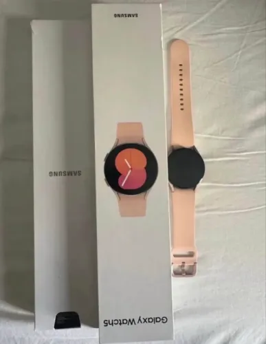 Relógio Digital Smartwatch Galaxy5 Rosa Novo