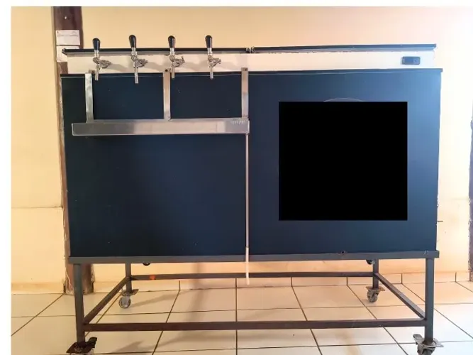 chopeira (kegerator) 04 torneiras