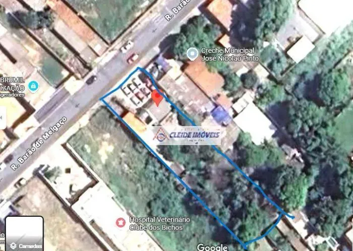 Terreno de 900m2 Av. Barão de Melgaço