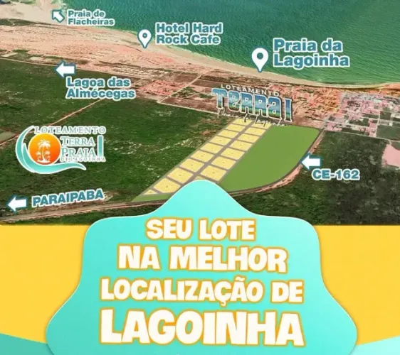 Terreno à venda 200 m2 Praia da Lagoinha - Ce