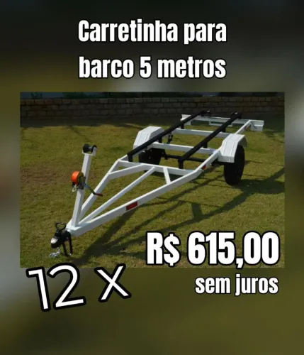 Carretinha barco