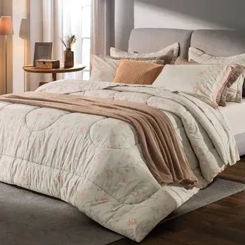Jogo de Cama Karsten Amber 200 fios 4 pçs King 