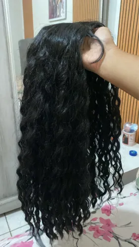 Lace fibra premium, castanho escuro