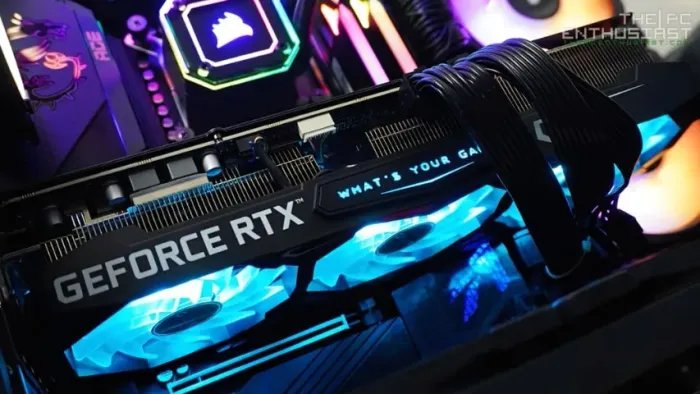 Placa de Vídeo Galax GeForce RTX 3070 Ti SG (1-CLICK OC), LHR, 8GB, GDDR6X, 256bit, DLSS, 