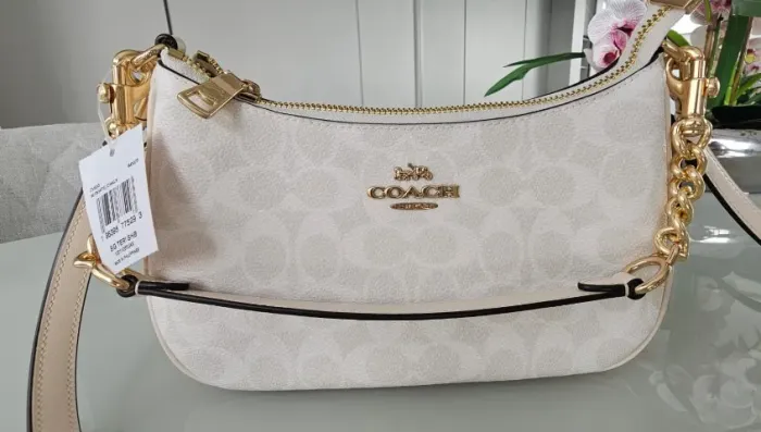 Bolsa Coach Teri Shoulder Original, nova com etiqueta