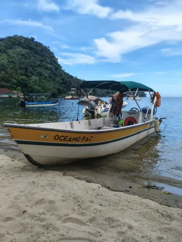 Barco com motor F40 Yamaha
