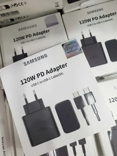 Carregador Samsung Turbo 120W Ultra Rápido Usb-C Tipo-C Novo (Garantia) 
