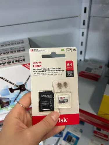 Cartão de Memória Sandisk Original Classe 10 Ultra 64gb