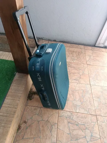 Mala para viagem com rodinhas e alça regulável, barato, altura,55x22