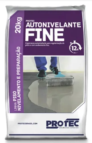Autonivelante Protec Fine 20kg - Massa para preparação