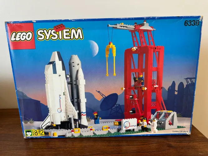 Lego system 6339, centro de lançamento, completo