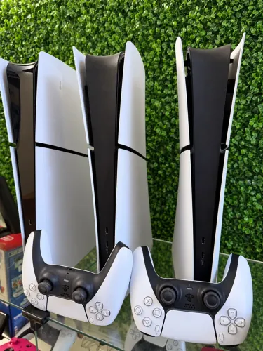 Ps5 slim prontos para DESBLOQUEAR pego seu game como parte de pagamento