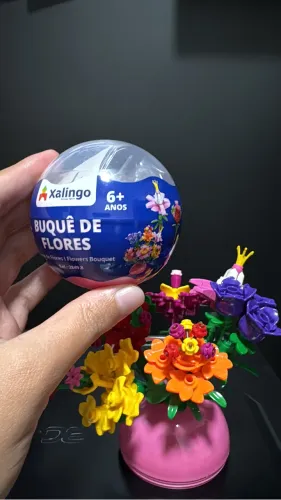 Buquê de flores- Bloco de montar