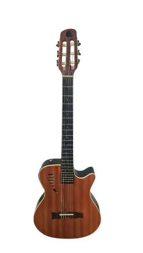  VIOLÃO MARQUÊS VN11 - ELETROACÚSTICO NYLON SEMI NOVO COM BAG