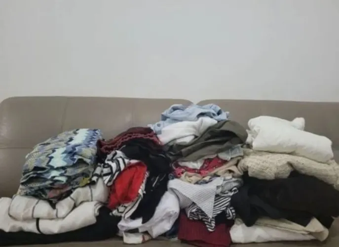 Lote Kit 40 Roupas Femininas Usadas para Uso ou Brechó