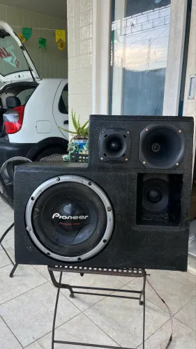 Som para carro 
