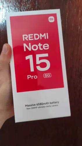 Xiaomi Redmi Note 15 Pro 5G Lacrado 256gb