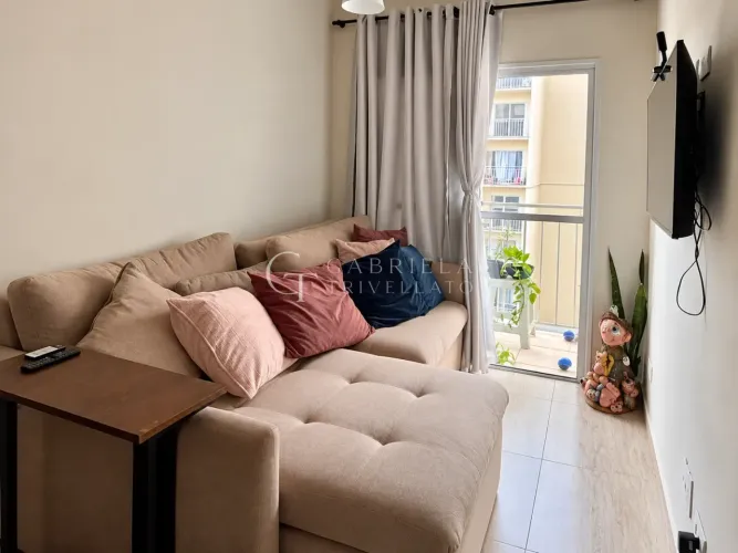 Apartamento em Itu para locação em Recanto dos Pássaros, Itu/SP | 2 quartos, 47 m²